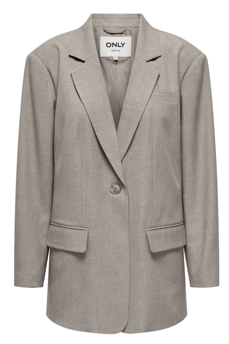 Only beige dames blazer | Vooraanzicht