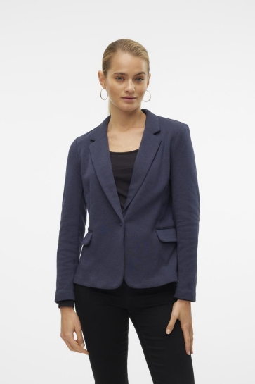 Vero Moda VMJULIA LS BLAZER JRS NOOS 10154123 TOTAL ECLIPSE