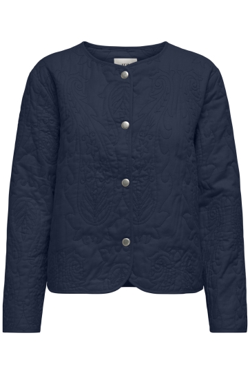 Jacqueline de Yong Jas JDYAMIA L/S QUILTED SHACKET WVN 15351569 DRESS BLUES