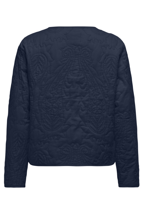 Jacqueline de Yong blauwe dames jas | Achteraanzicht