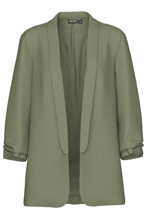Pieces groene dames blazer | Vooraanzicht