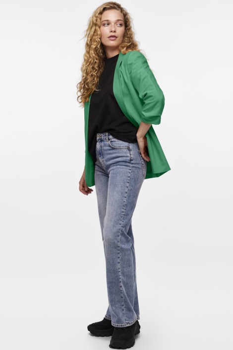 Pieces groene dames blazer | Model