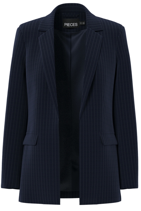 Pieces blauwe dames blazer | Vooraanzicht