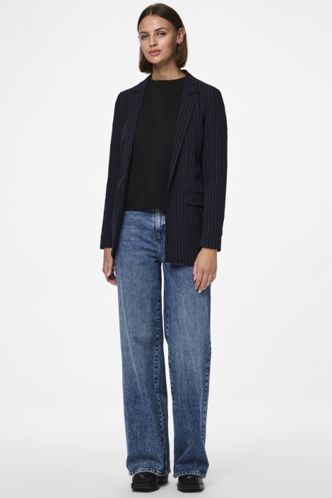 Pieces blauwe dames blazer | Model