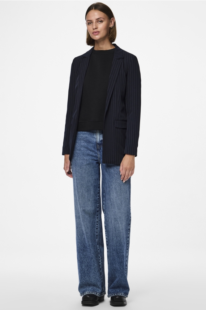 Pieces blauwe dames blazer | Model