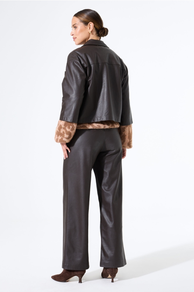 Garcia bruine dames blouse | Model