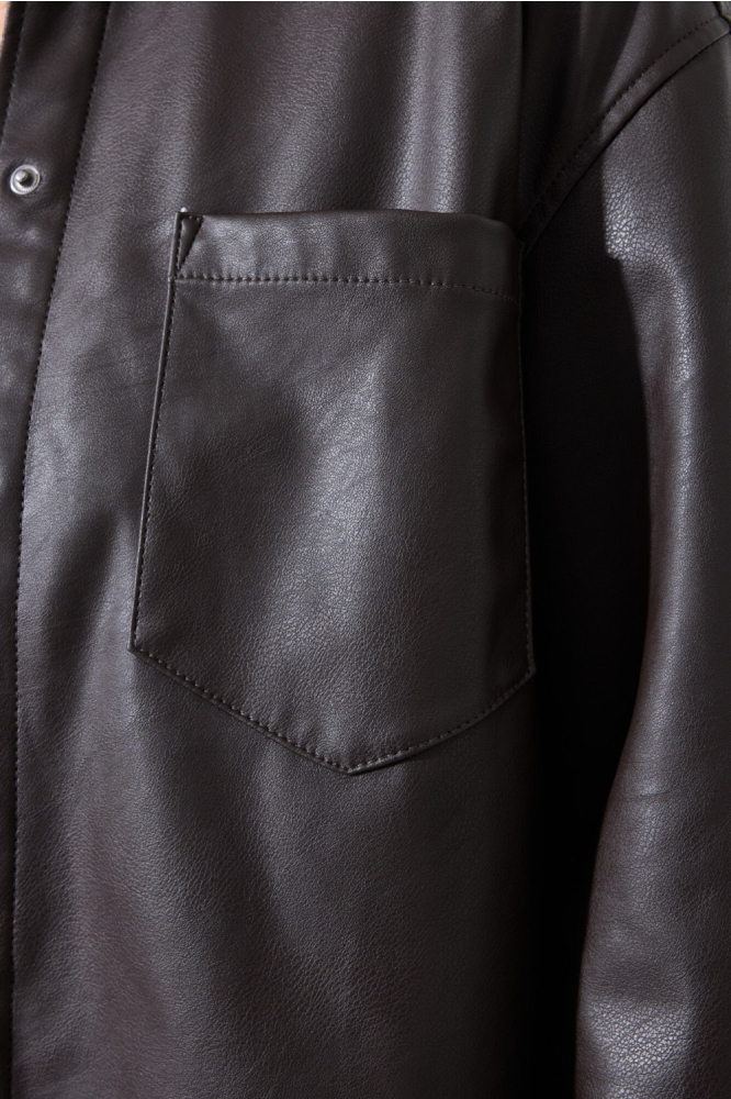 Garcia bruine dames blouse | Kleurstaal