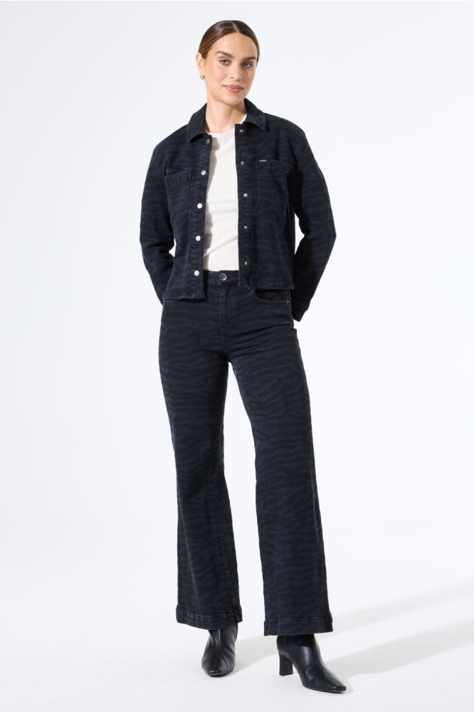 Garcia zwarte dames jas | Model