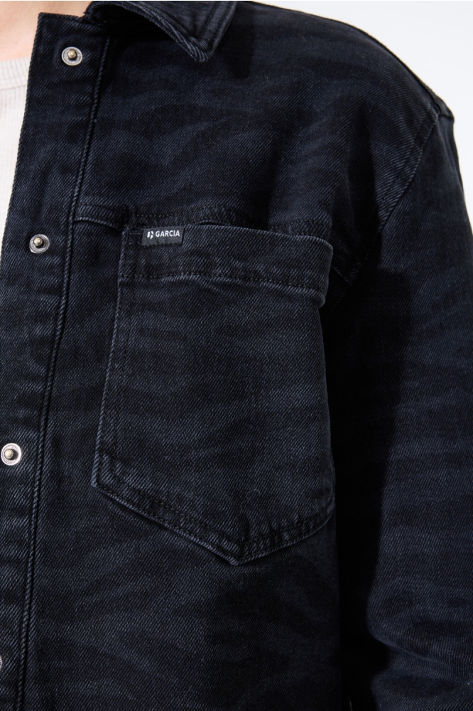 Garcia zwarte dames jas | Close up