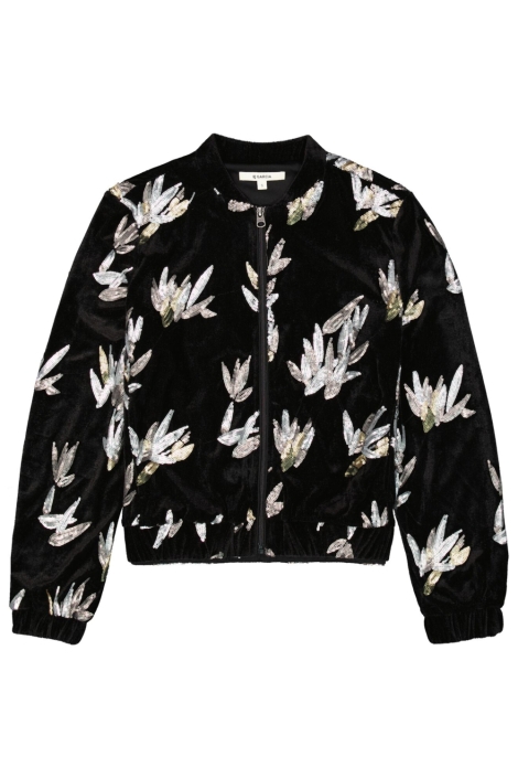 Garcia zwarte dames jas | Vooraanzicht