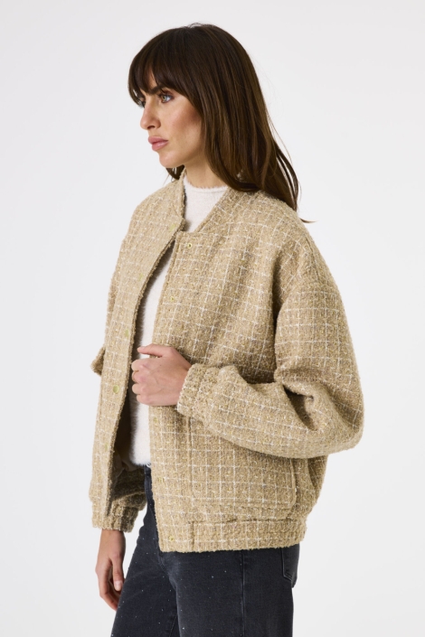 Garcia zand dames jas | Model zijaanzicht