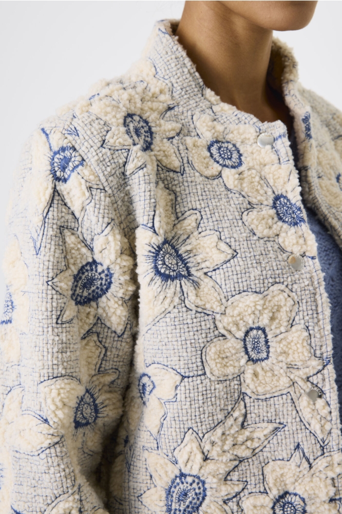 Garcia witte dames vest | Close up