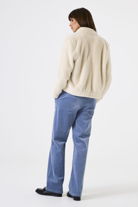 Garcia beige dames vest | Model