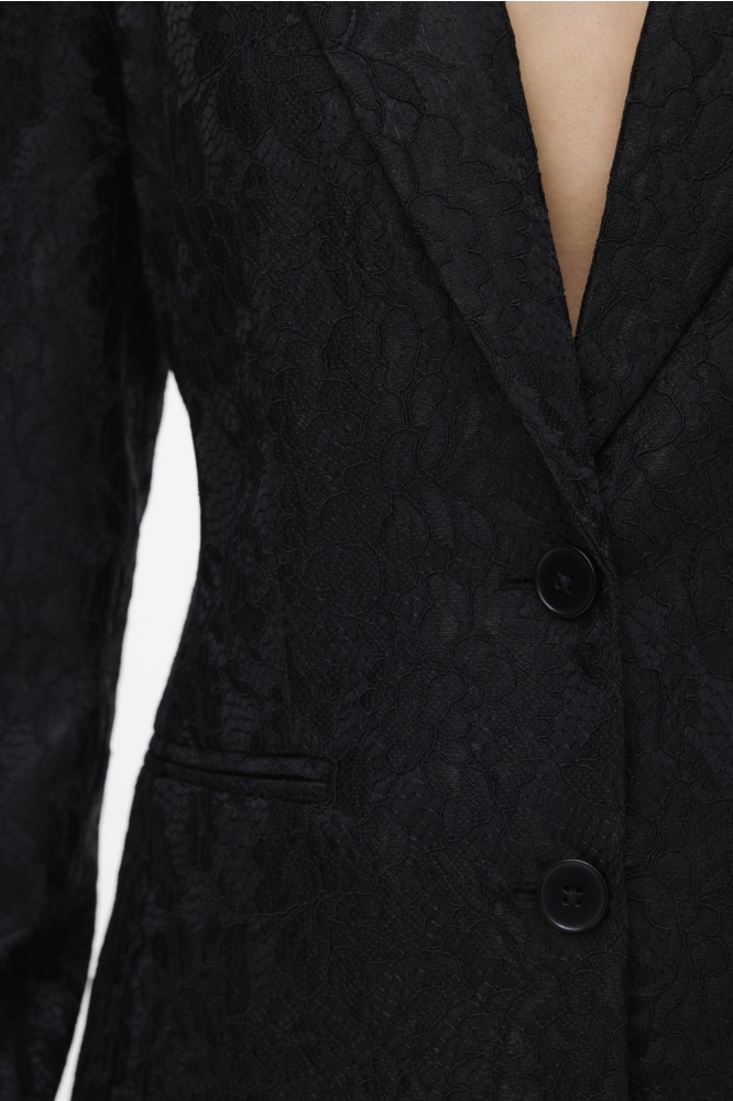 Vero Moda zwarte dames blazer | Close up