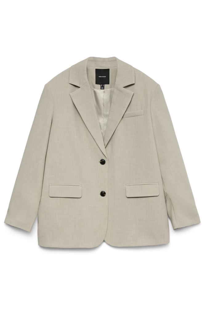 Vero Moda beige dames blazer | Vooraanzicht