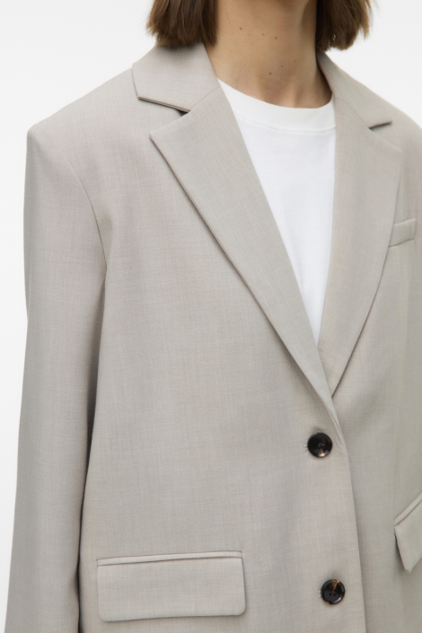 Vero Moda beige dames blazer | Close up