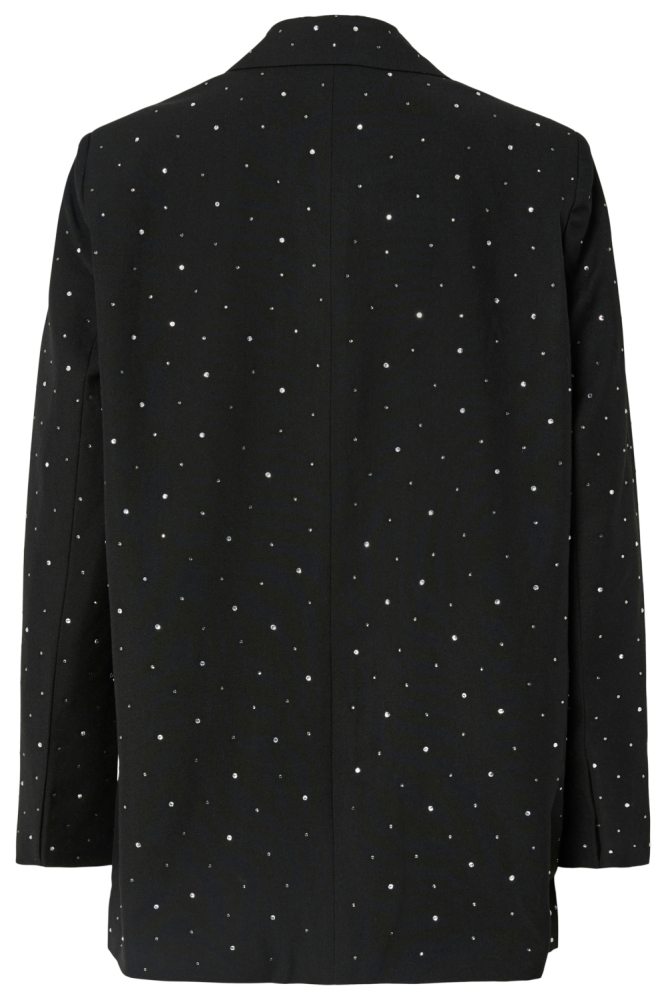 Pieces zwarte dames blazer | Achteraanzicht