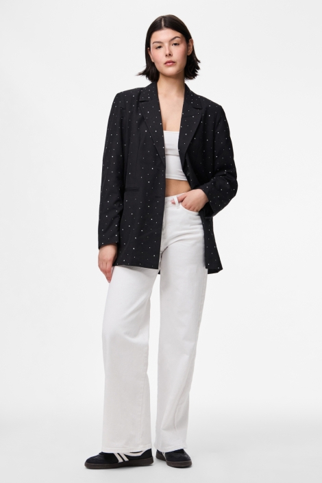 Pieces zwarte dames blazer | Model