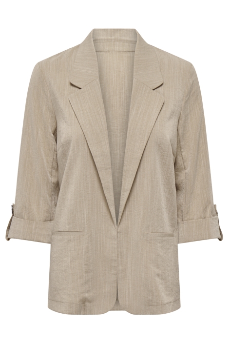 Only beige dames blazer | Vooraanzicht