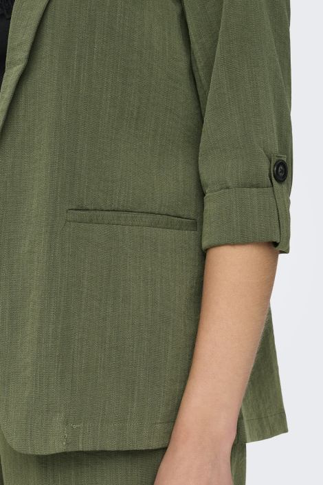 Only groene dames blazer | Close up