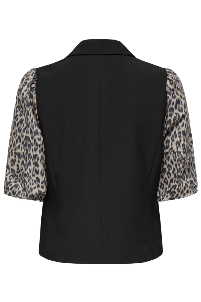 Only zwarte dames blazer | Achteraanzicht