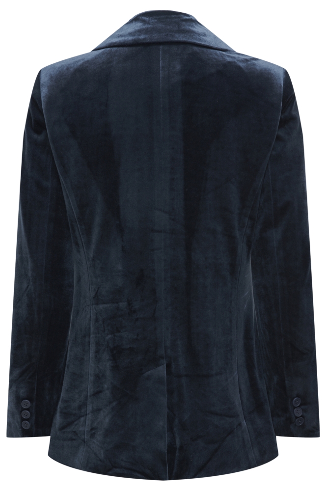 Only blauwe dames blazer | Achteraanzicht