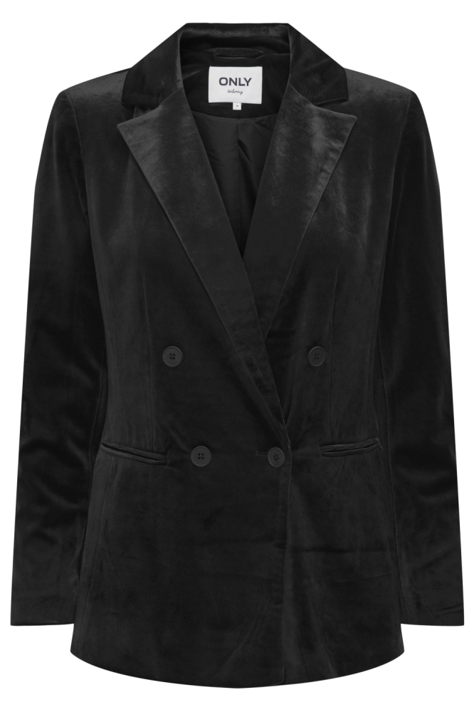 Only zwarte dames blazer | Vooraanzicht