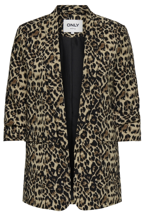 Only camel dames blazer | Vooraanzicht