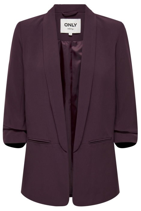 Only bordeaux dames blazer | Vooraanzicht