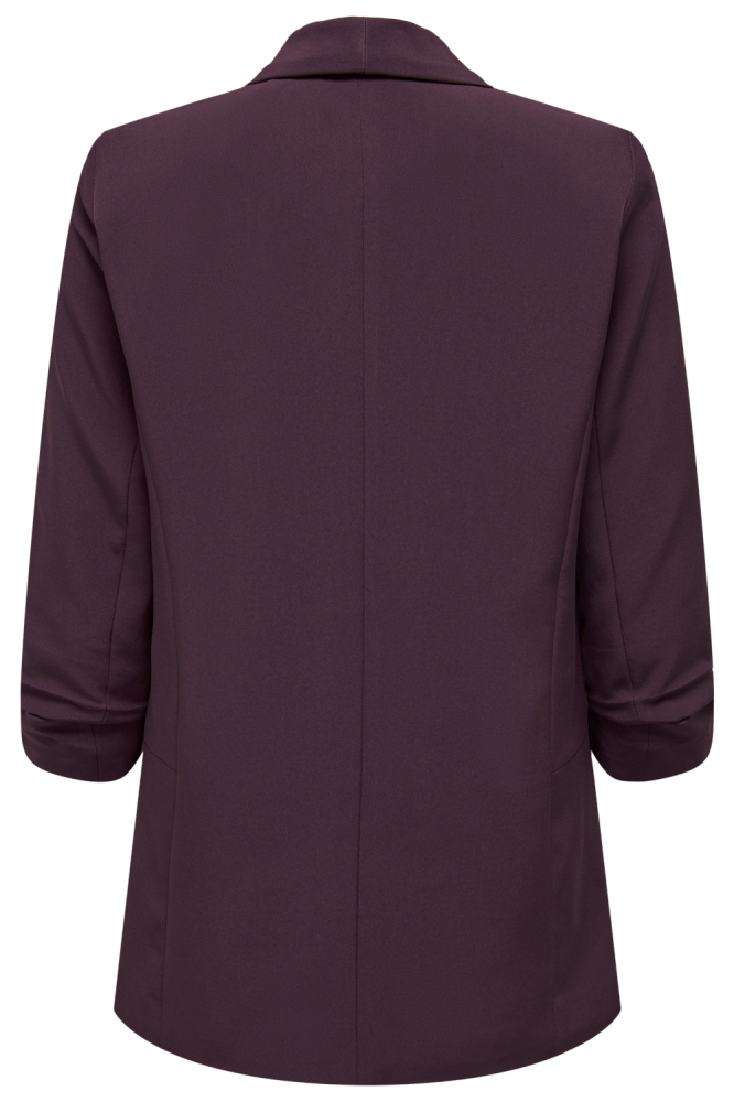 Only bordeaux dames blazer | Achteraanzicht