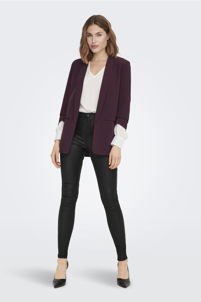 Only bordeaux dames blazer | Model