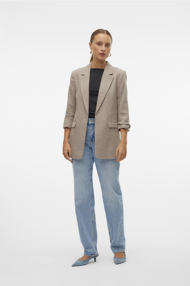 Vero Moda camel dames blazer | Model