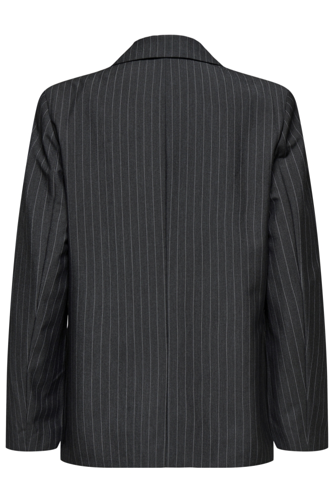 Only grijze dames blazer | Achteraanzicht