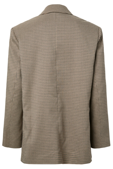 Pieces camel dames blazer | Achteraanzicht