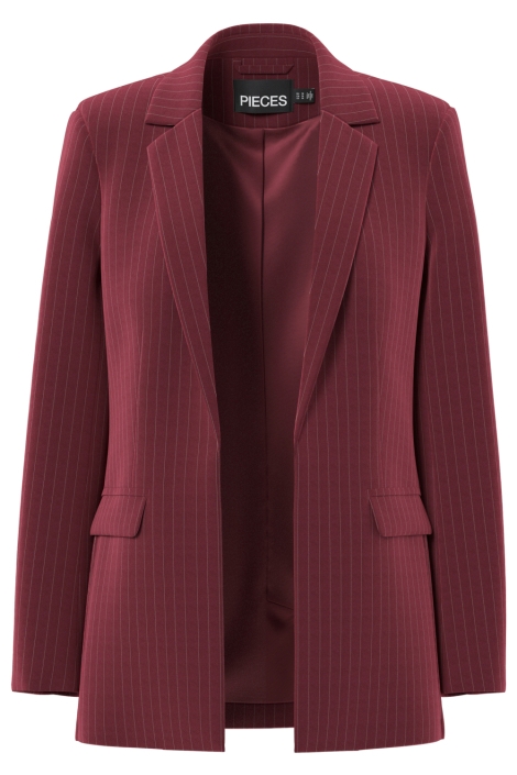 Pieces bordeaux dames blazer | Vooraanzicht