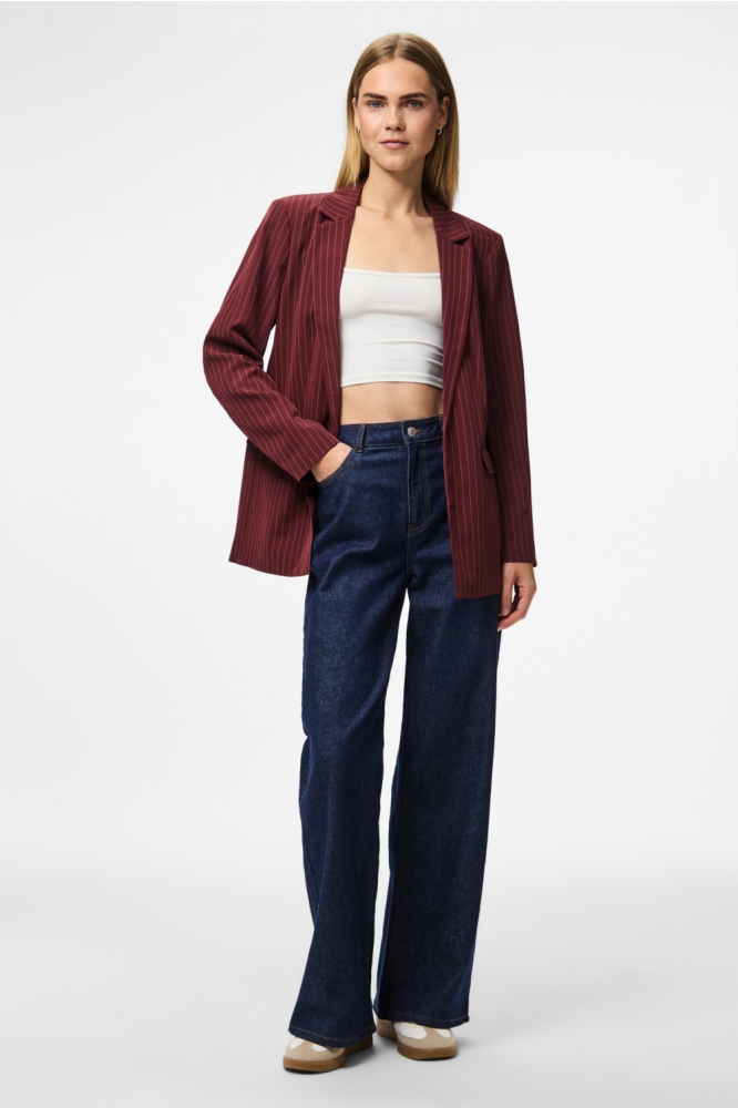 Pieces bordeaux dames blazer | Model