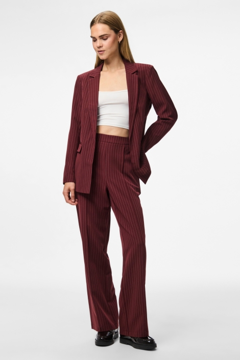 Pieces bordeaux dames blazer | Model