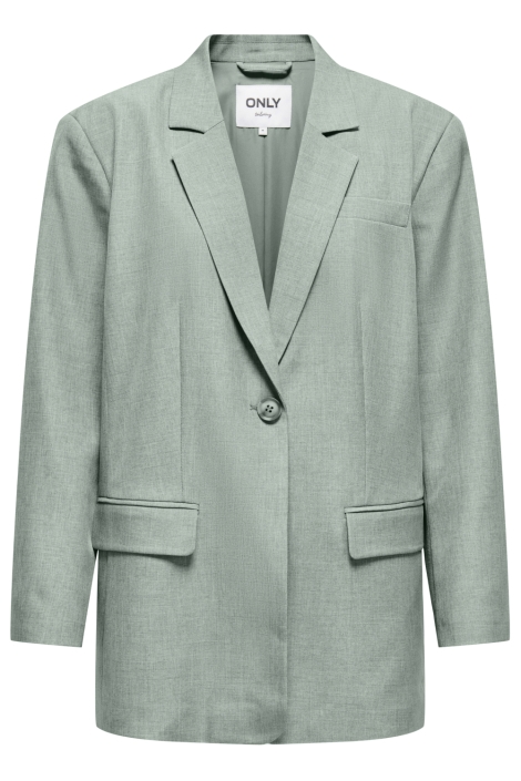 Only groene dames blazer | Vooraanzicht