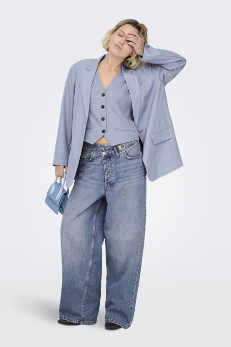 Only blauwe dames blazer | Model