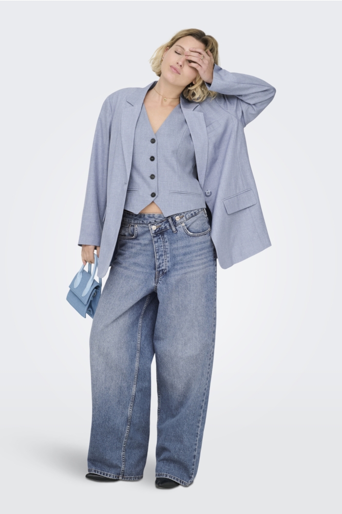 Only blauwe dames blazer | Model