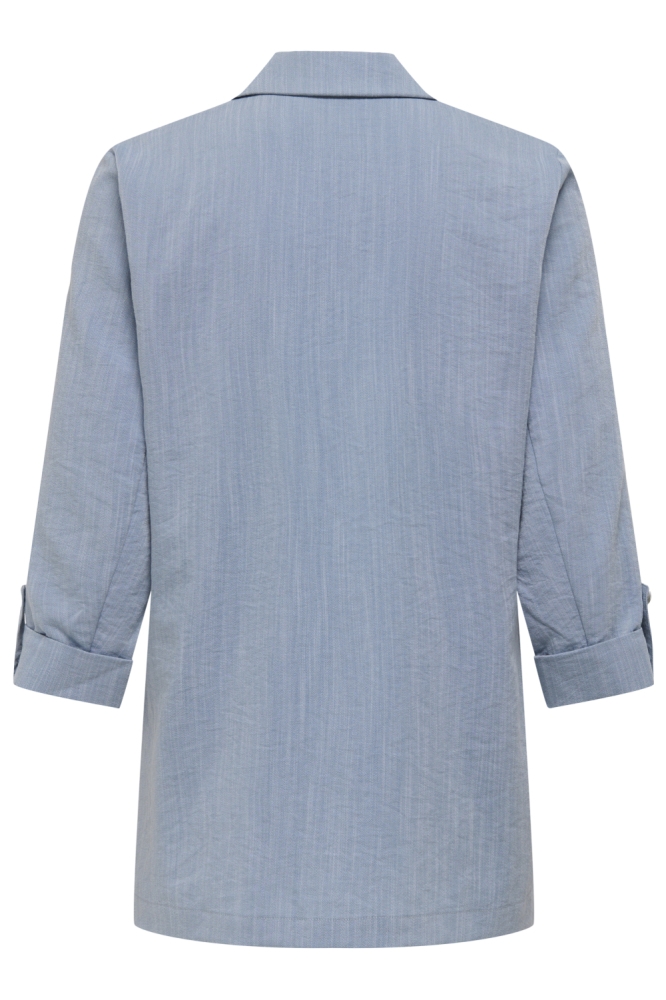 Only blauwe dames blazer | Achteraanzicht