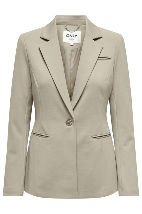 Only beige dames blazer | Vooraanzicht