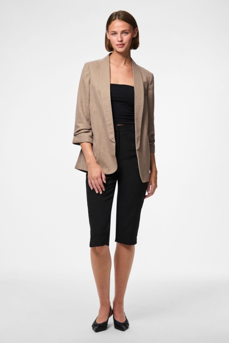 Pieces taupe dames blazer | Model
