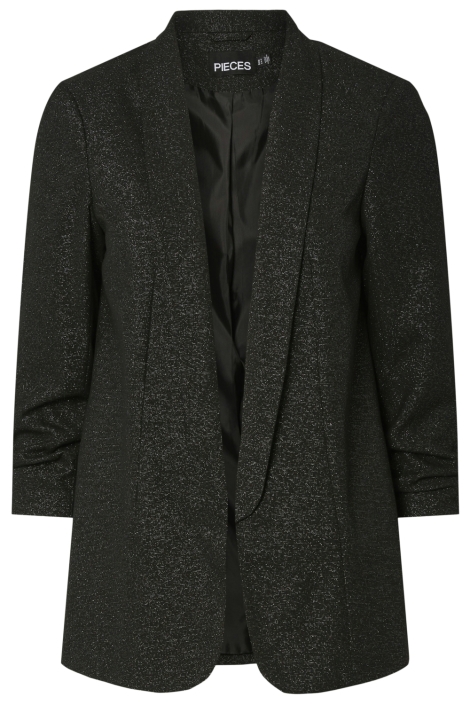 Pieces zwarte dames blazer | Vooraanzicht