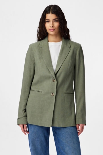 Pieces pcvinsty blazer Groen