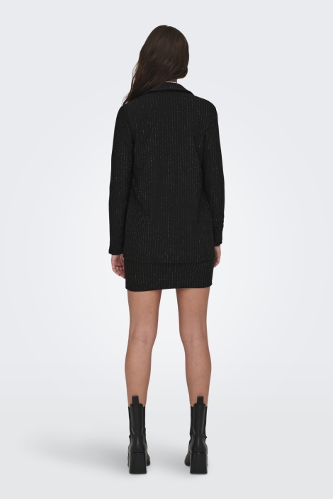 Jacqueline de Yong zwarte dames blazer | Model