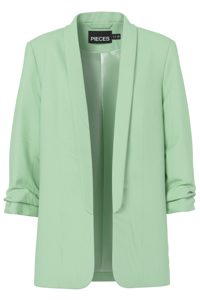 Pieces groene dames blazer | Vooraanzicht