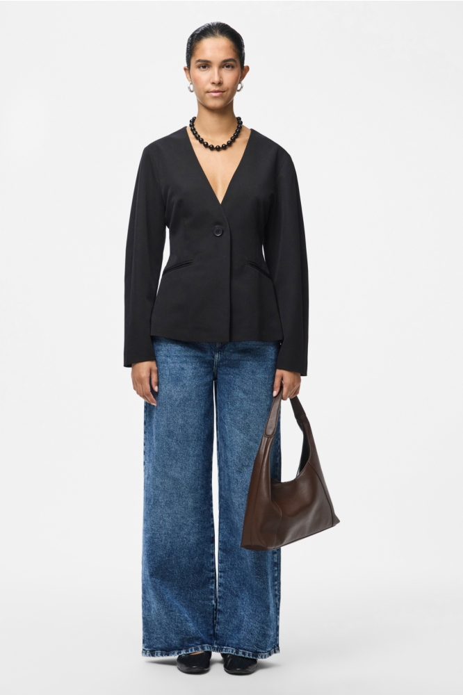 Pieces zwarte dames blazer | Model