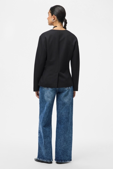 Pieces zwarte dames blazer | Model