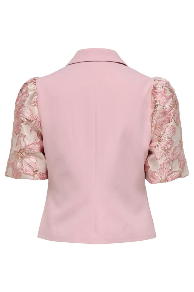 Only roze dames blazer | Achteraanzicht